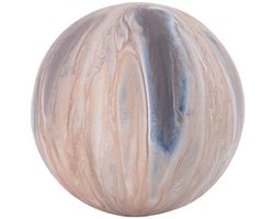 PTMD Deco Object Meriko - 15x15x15 cm - Ijzer - Bruin