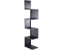 PTMD Duane Wandrek - 25x18x103 cm - Staal - Zwart