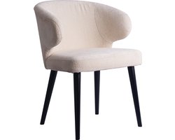 PTMD Eetkamerstoel Fiori White