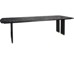PTMD - Eetkamertafel Liber - Zwart - 280x110x77cm