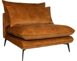 PTMD - Elementenbank Flow - Geel - 88x100x84cm