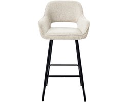 PTMD Fallon Bar Chair Opulence 05 Beige - set van 2