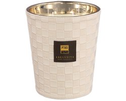 PTMD - Geurkaars Ptmd - Beige - 14x14x17.5cm
