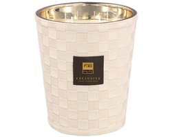 PTMD - Geurkaars Ptmd - Beige - 16x16x19cm