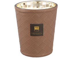 PTMD - Geurkaars Ptmd - Bruin - 16x16x19cm