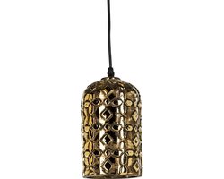PTMD - Hanglamp - Goud - 13x13x23 cm