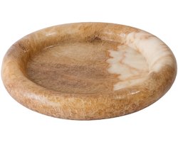 PTMD Jiren Onyx Honey Round Plate With Thick Border S