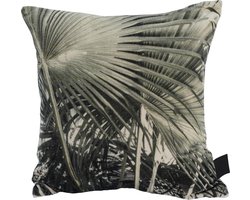 PTMD Jungle Vierkant Kussen - 45 x 5 x 45 cm - Katoen - Groen