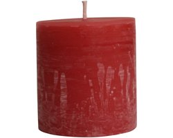 PTMD - Kaars Rustic Outdoor - Roze - 15x15x16cm