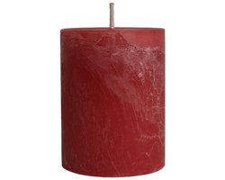 PTMD - Kaars Rustic Outdoor - Roze - 15x15x20cm