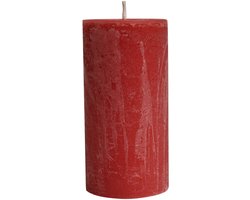 PTMD - Kaars Rustic Outdoor - Roze - 15x15x30cm