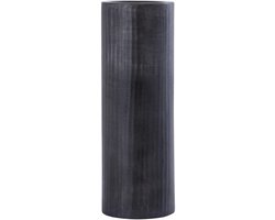 PTMD Kandelaar Jowad - 13x13x37 cm - Aluminium - Grijs