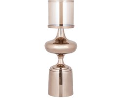 PTMD Kandelaar Uvira - 20x20x56 cm - Aluminium - Goud
