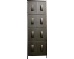 PTMD - Kast Acalia - Bruin - 62x40.5x184cm