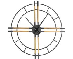 PTMD - Klok Joan - Zwart - 83x5x83cm