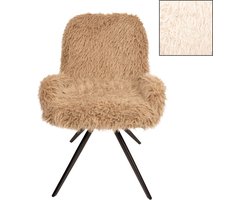 PTMD Leander Dining Chair Hair Beige