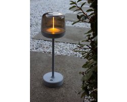 PTMD - LED Lamp Rhone - Grijs - 12x12x39cm