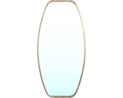 PTMD Linox Spiegel - 50 x 3 x 100 cm - Ijzer - Goud