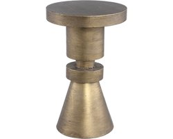 PTMD Lox Bijzettafel - 30 x 30 x 48 cm - Metaal - Goud