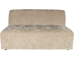 PTMD Lujo sofa cream 6051 fiore fabric 2 seater element
