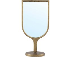PTMD Melandi Tafelspiegel - 20,5 x 14,5 x 40 cm - Metaal - Goud