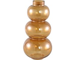 PTMD Mery Vaas - 18 x 18 x 36 cm - Glas - Bruin