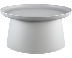 PTMD Nicca Tuinstoel - 70 x 70 x 36 cm - Polypropyleen - Grijs