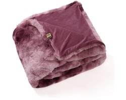 PTMD - Plaid Linde - Paars - 150x200x2cm