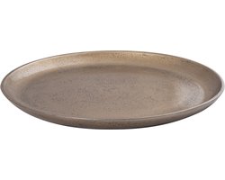 PTMD Plateau Afta - 30x30x2 cm - Aluminium - Messing