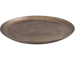 PTMD Plateau Afta - 50x50x3 cm - Aluminium - Goud