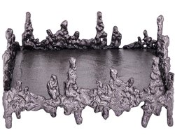 PTMD Plateau Barrie - 27x27x12 cm - Aluminium - Metaal