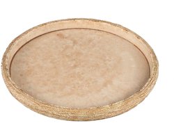 PTMD Plateau Ricci - 45x45x4 cm - Cement - Bruin