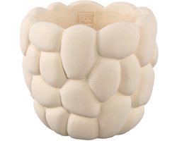 PTMD - Pot Mikay - Wit - 25x25x22cm