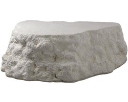 PTMD Salontafel Haride - 122x96x38 cm - Steen - Wit