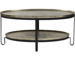 PTMD Salontafel Kae Gold 44.5 x 96.5 x 58.5