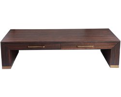 PTMD Salontafel Tiess - 165x80x40 cm - Hout - Bruin