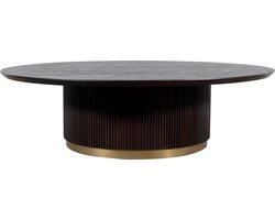 PTMD - Salontafel Xelle - Zwart - 150x150x35cm
