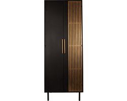 PTMD Sayan cabinet black and gold