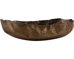 PTMD Schaal Conill - 117x84x36 cm - Aluminium - Goud