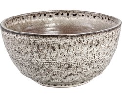 PTMD Schaal Elana - 50x50x25 cm - Keramiek - Wit