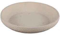 PTMD - Schaal Hillie - Beige - 35x35x6cm