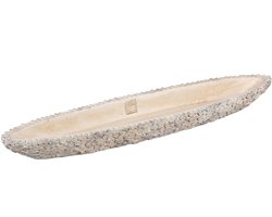 PTMD - Schaal Jannicke - Beige - 75x15x6cm