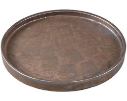 PTMD - Schaal Kasim - Bruin - 33x33x3.5cm