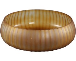 PTMD - Schaal Lavanya - Bruin - 30x30x9.5cm