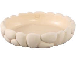 PTMD - Schaal Mikay - Wit - 40x40x9cm