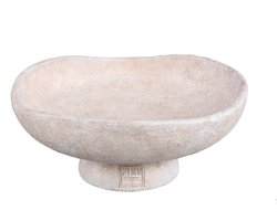 PTMD - Schaal Rokas - Wit - 30x30x13cm