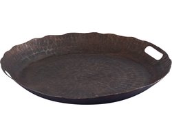 PTMD Semin Dienblad - 48x48x5 cm - Aluminium - Koper