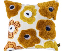 PTMD - Sierkussen Bethanie - Geel - 45x4x45cm