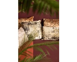 PTMD Sierkussen Ceola - 80x3x35 cm - Fluweel - Groen