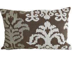 PTMD Sierkussen Cloe - 60x1x40 cm - Polyetheen - Taupe